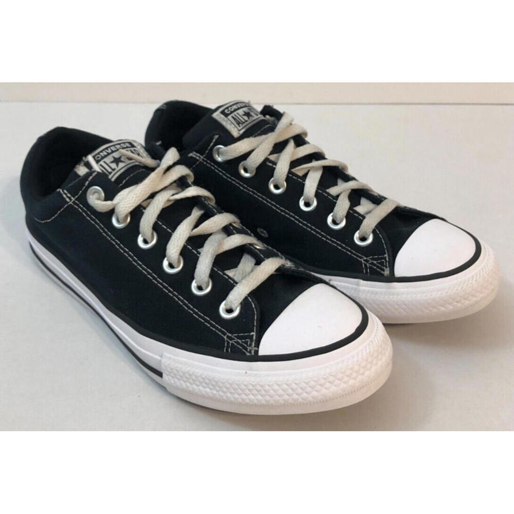 Converse Big Kids Boys Size 6 Black Chuck Taylor All Star Street Ox Low Sneakers